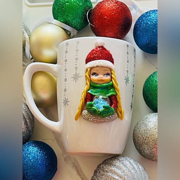 Christmas mug coffee mugs cute mug doll mug - Picture 9 of 15